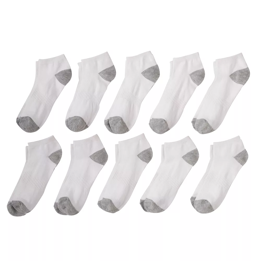 Boys Tek Gear® 10-pk. Lightweight Low-Cut Performance Socks