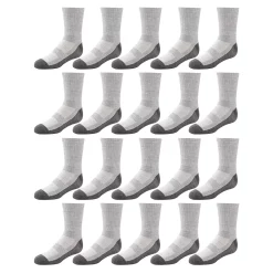 Boys Tek Gear® 20-Pack Lightweight Performance Crew Socks