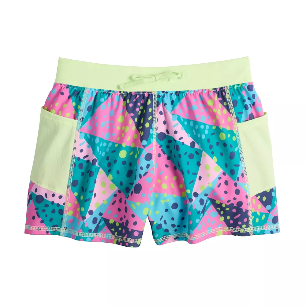 Girls 7-16 Tek GearĀ® Woven Running Shorts in Regular & Plus Size - Image 11