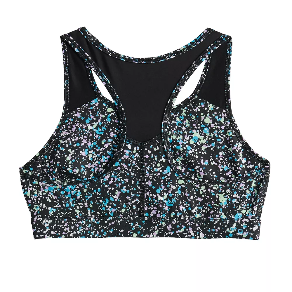 Girls 7-16 Tek GearĀ® Mesh Inset Sports Bra in Regular & Plus Size - Image 4