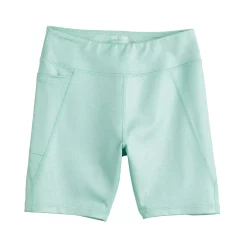 Girls 7-16 Tek GearĀ® Performance Bike Shorts in Regular & Plus Size