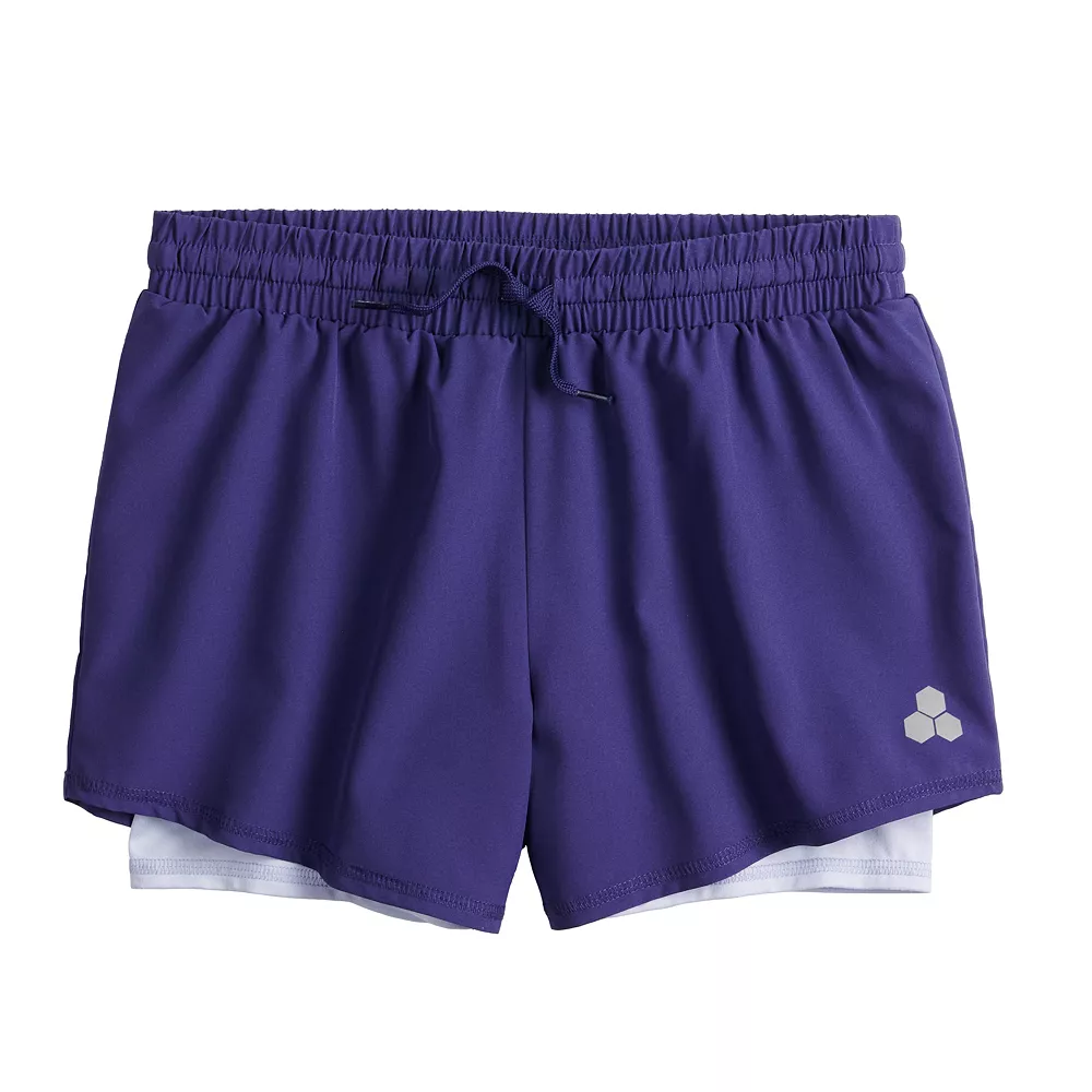 Girls 7-16 Tek GearĀ® Running Shorts - Image 7