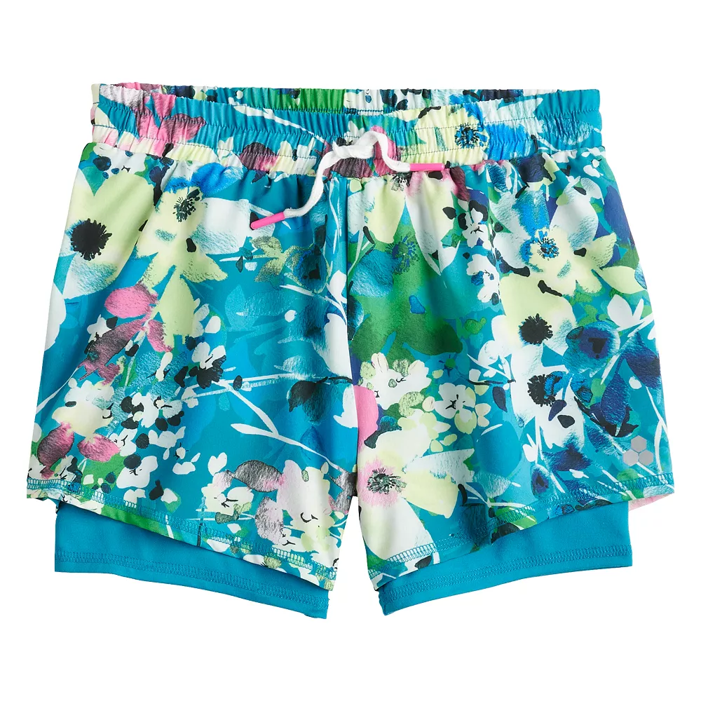 Girls 7-16 Tek GearĀ® Running Shorts - Image 2