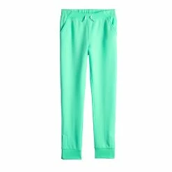 Girls 7-16 Tek Gear® Adaptive Ultrasoft Fleece Joggers -Deux par Deux shop 4936664 Aqua Stone