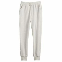 Girls 7-16 Tek Gear® Adaptive Ultrasoft Fleece Joggers -Deux par Deux shop 4936664 Light Gray Heather