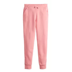 Girls 7-16 Tek Gear® Adaptive Ultrasoft Fleece Joggers -Deux par Deux shop 4936664 Pinktini