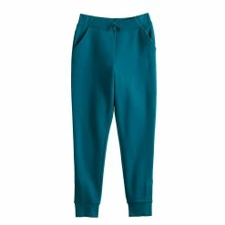 Girls 7-16 Tek Gear® Adaptive Ultrasoft Fleece Joggers -Deux par Deux shop 4936664 Teal Wetlands