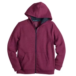Boys 8-20 Tek GearĀ® Ultrasoft Fleece Full-Zip Hoodie in Regular & Husky