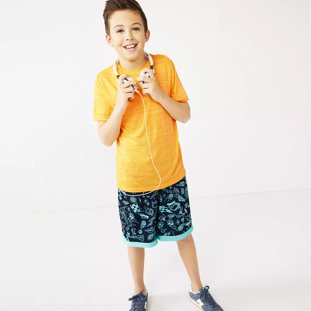 Boys 8-20 Tek GearĀ® Dry Tek Printed Shorts in Regular & Husky - Image 7