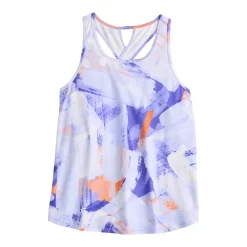 Girls 7-16 Tek Gear® Soft Tek Twist Keyhole Tank Top in Regular & Plus 20 Girls 7-16 Tek Gear® Soft Tek Twist Keyhole Tank Top in Regular & Plus -Deux par Deux shop 5220912 Lilac Bold Strokes