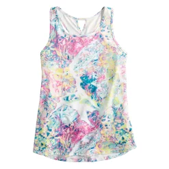 Girls 7-16 Tek Gear® Soft Tek Twist Keyhole Tank Top in Regular & Plus 22 Girls 7-16 Tek Gear® Soft Tek Twist Keyhole Tank Top in Regular & Plus -Deux par Deux shop 5220912 Teal Paint Pour