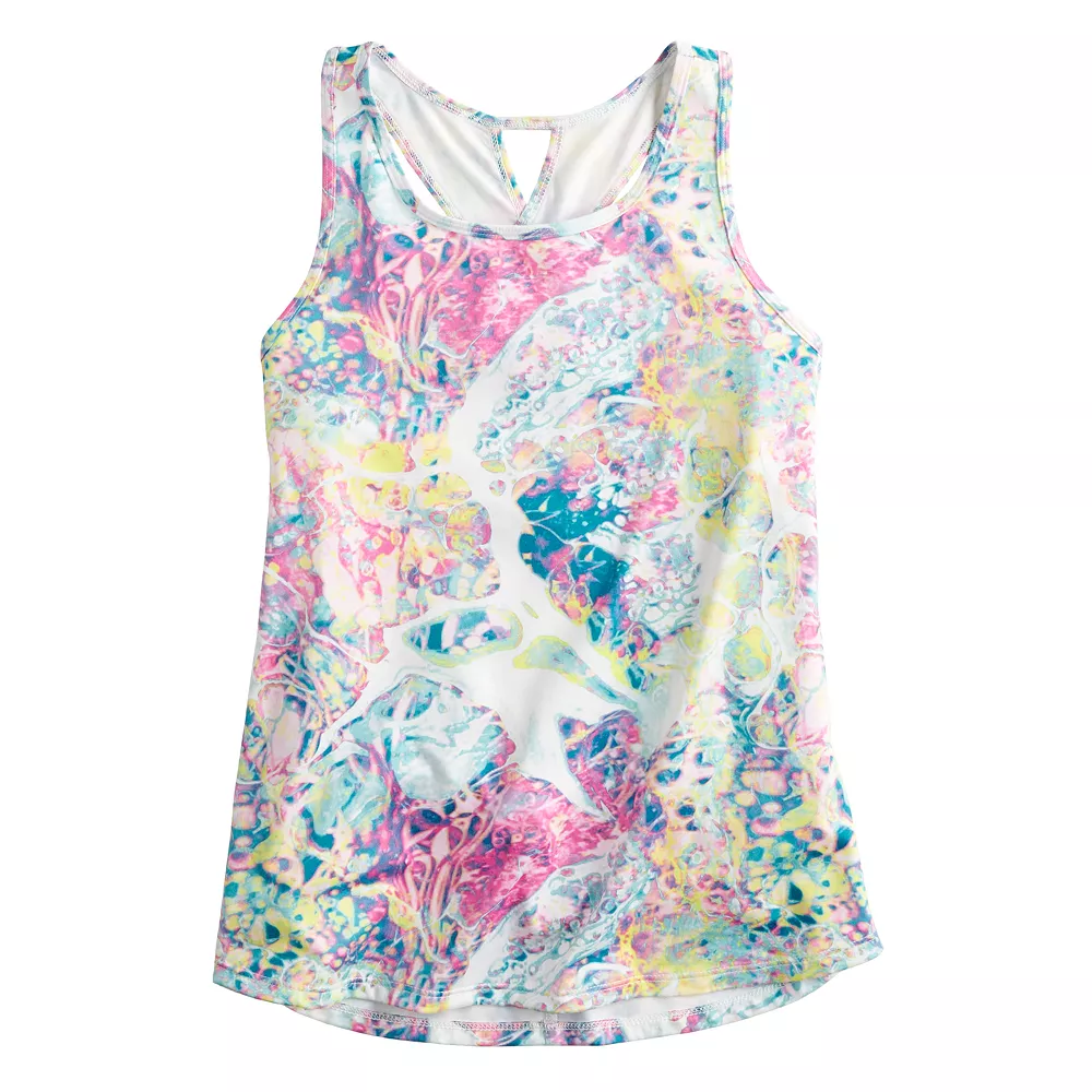 Girls 7-16 Tek Gear® Soft Tek Twist Keyhole Tank Top in Regular & Plus 11 Girls 7-16 Tek Gear® Soft Tek Twist Keyhole Tank Top in Regular & Plus - Image 9