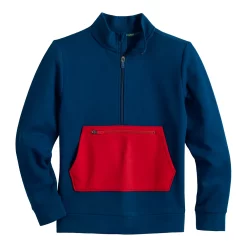 Kids 7-20 Tek Gear® Ultra Soft Fleece Pullover in Regular & Husky -Deux par Deux shop 5544078 Blue Dye