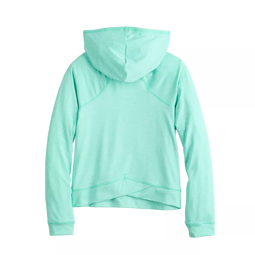 Girls 7-16 Tek GearĀ® Soft Tek Hoodie Tee in Regular & Plus - Image 7