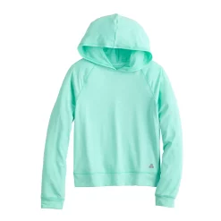 Girls 7-16 Tek GearĀ® Soft Tek Hoodie Tee in Regular & Plus