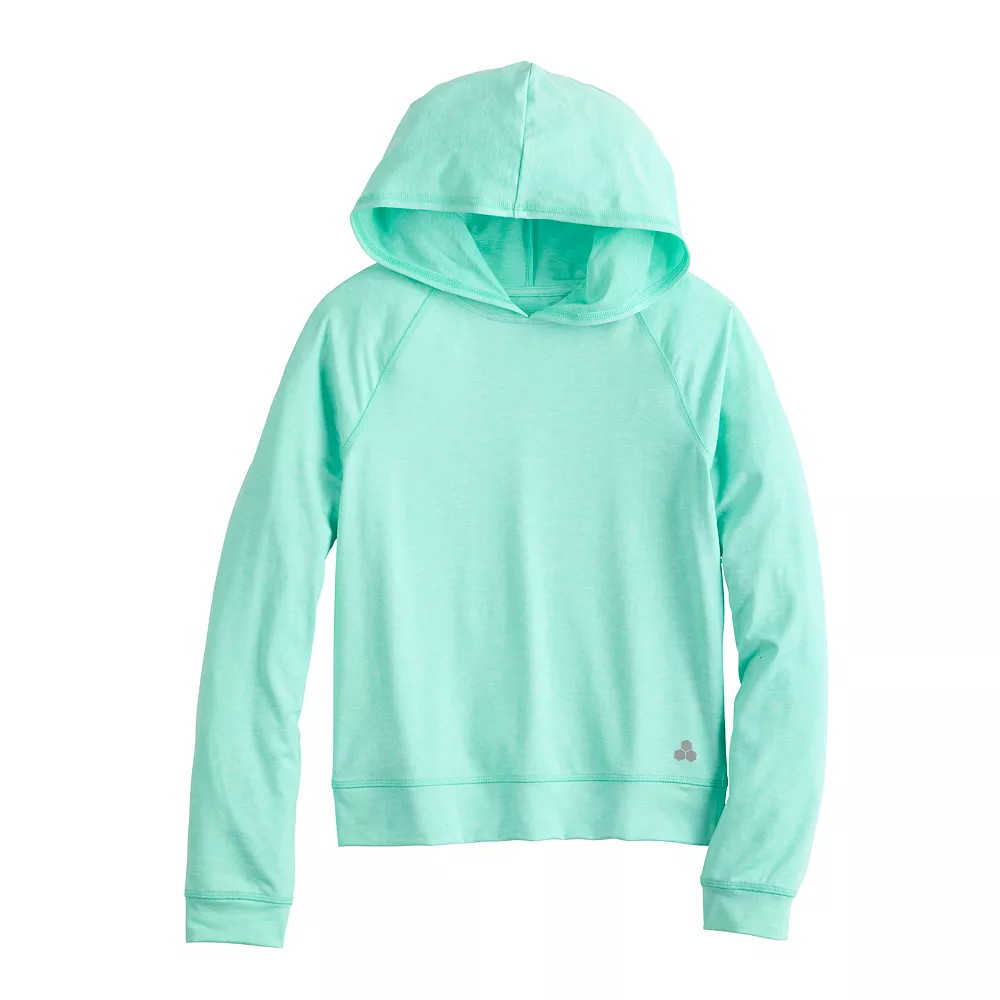 Girls 7-16 Tek GearĀ® Soft Tek Hoodie Tee in Regular & Plus