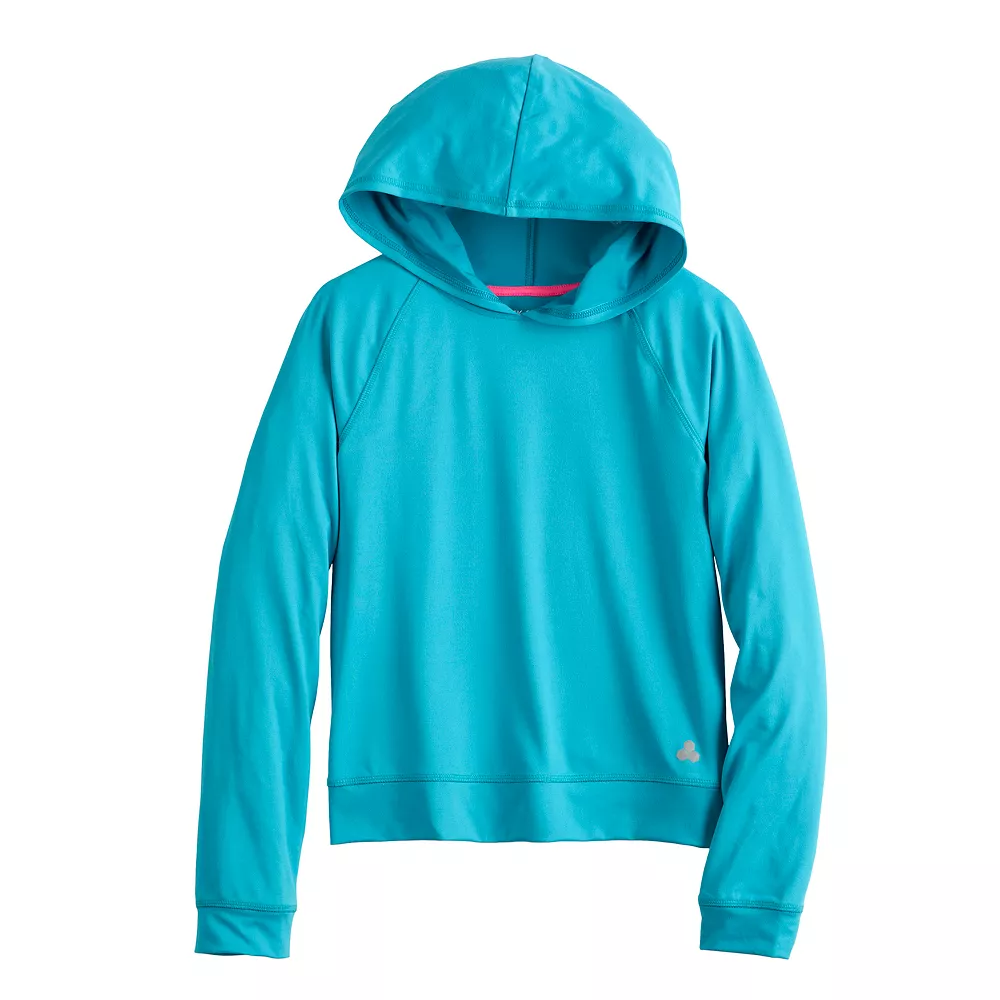 Girls 7-16 Tek GearĀ® Soft Tek Hoodie Tee in Regular & Plus - Image 5