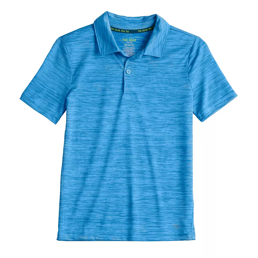 Boys 8-20 Tek GearĀ® Dry Tek Polo in Regular & Husky