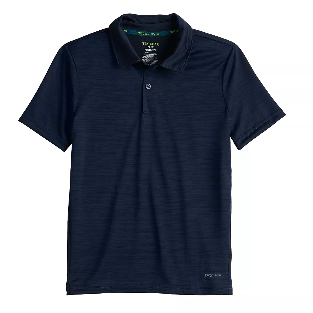 Boys 8-20 Tek GearĀ® Dry Tek Polo in Regular & Husky - Image 3
