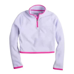 Girls 7-20 Tek Gear® Microfleece 1/4-Zip Pullover in Regular & Plus