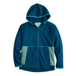 Boys 8-20 Tek Gear® Performance Fleece Full Zip Hoodie in Regular & Husky
