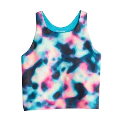 Girls 7-20 Tek Gear® Performance Longline Bra Tank Top in Regular & Plus -Deux par Deux shop 5831554 Teal Haze
