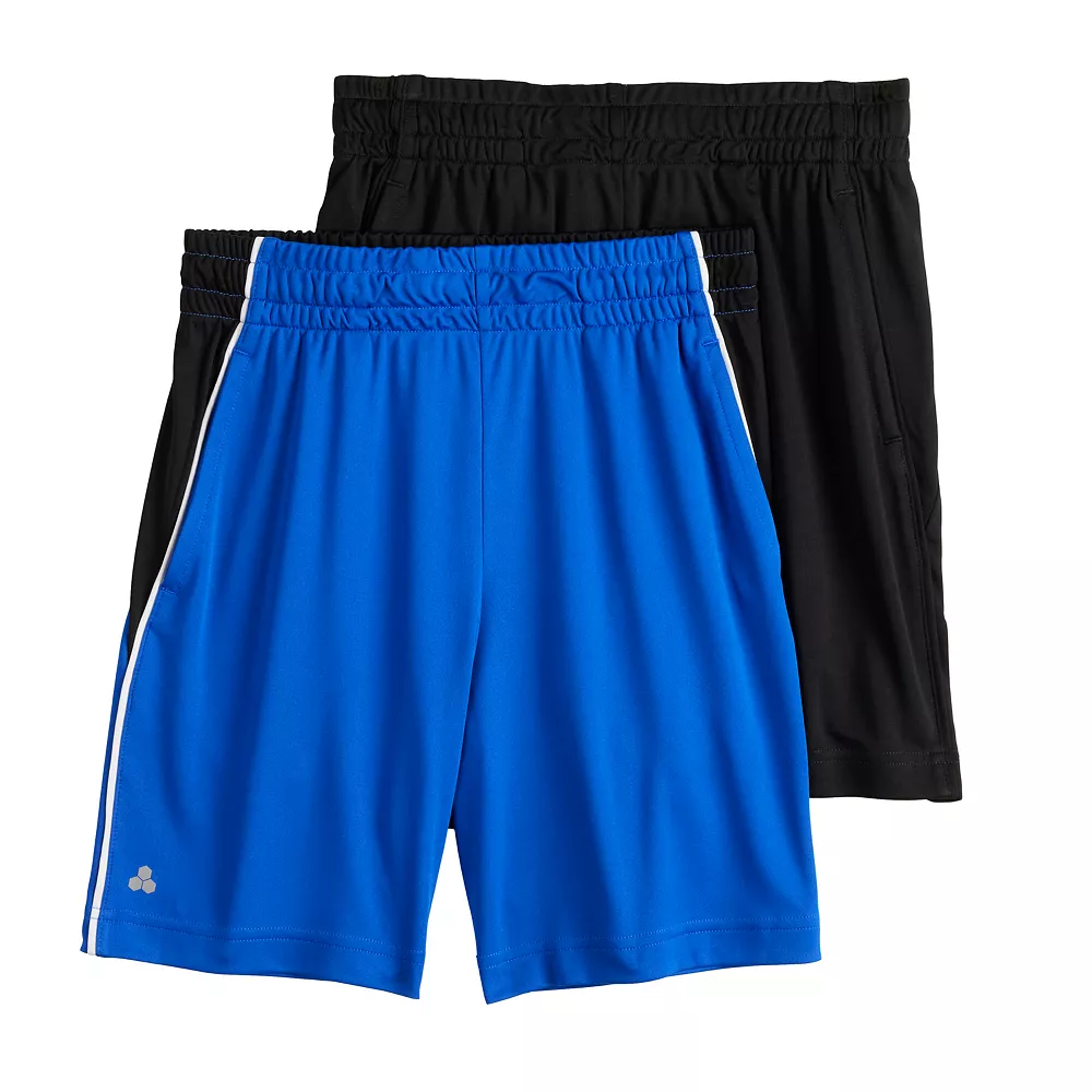 Boys 8-20 Tek GearĀ® Dry Tek 2-Pack Printed Shorts - Image 2