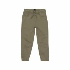 Extensible Twill Jogger Pant Khaki Green