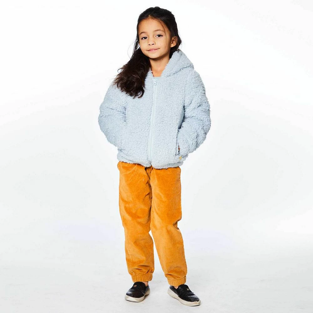 Corduroy Pant With Elastic Cuff Ocher - Image 2