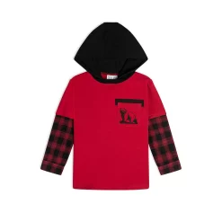 Hooded Double Sleeve Top