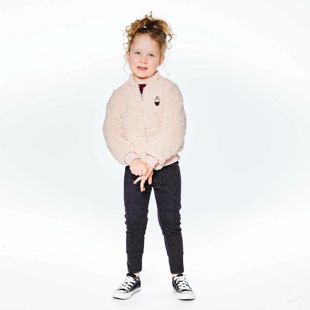 Cut And Sew Leggings Dark Heather Grey - Image 2