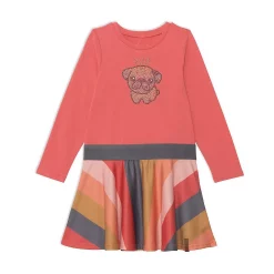 Striped Long Sleeve Dress