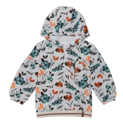 Printed Long Sleeve Top With Pocket