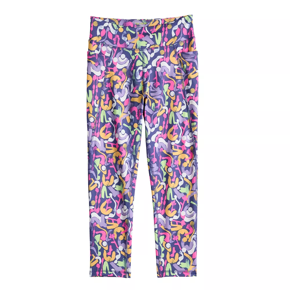 Girls 7-16 Tek GearĀ® 7/8 Performance Leggings in Regular & Plus Size - Image 4